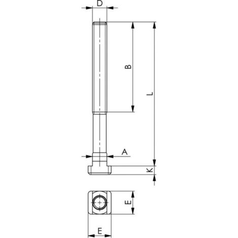 Kegelpfanne DIN6319G M14 AMF