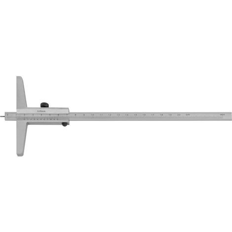 FORTIS Tiefenmess. mit Messstift 80mm 1/50 FORTIS Tiefenmess. mit Messstift 80mm 1/50