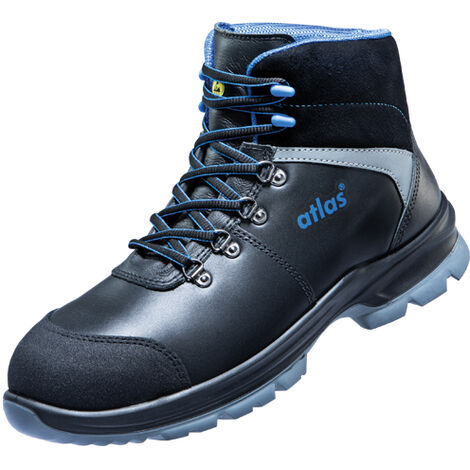 Scarpe Antinfortunistiche ATLAS ALU-TEC 735 XP ESD S3 - Alte Alla Caviglia, Pelle Morbida, Taglia 41 (Larghezza 12) - 2