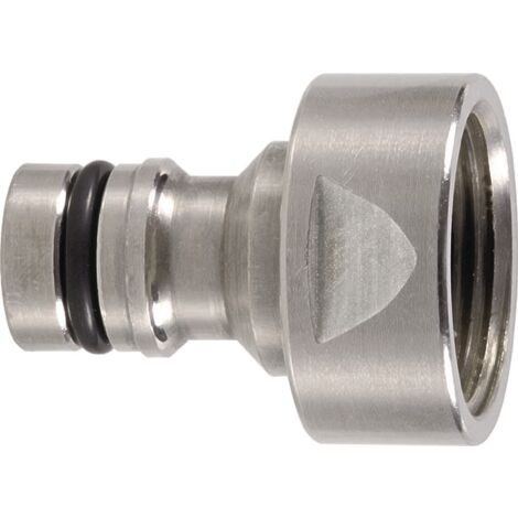 GEKA 46.0711 Hahnstecker GEKA plus Messing vernickelt Innengewinde G 3/4 ''