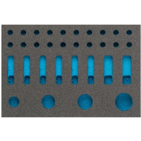 Hazet Weichschaum-Einlage Für Werkzeugkoffer - 163-380L