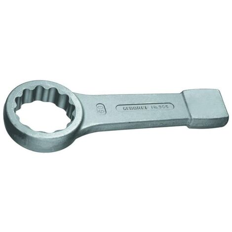 Alyco Schlagringschlüssel 4 In 1 – 72 Zähne, CR-V Stahl, Für 6/12-kant Muttern