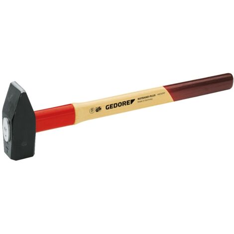 Marteau De Forgeron ROTBAND-PLUS 8 Kg Avec Manche 900 Mm - Tête Forgée, Joint De Poignée Renforcé