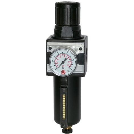 Riegler Filterregler »multifix«, Metallbehälter u. Sichtrohr, BG 3, G 3/4