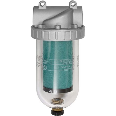 Riegler Spezialfilter »Standard«, mit PC-Behälter, 0,01 µm, BG 1, G 1/4