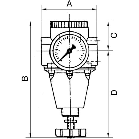 RIEGLER Druckregler Standard-mini - Präzise Druckkontrolle Für Deine Anlagen