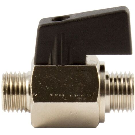 RIEGLER Kugelhahn Mit Schmutzfänger G 3/4 - Messing Vernickelt 30 Bar