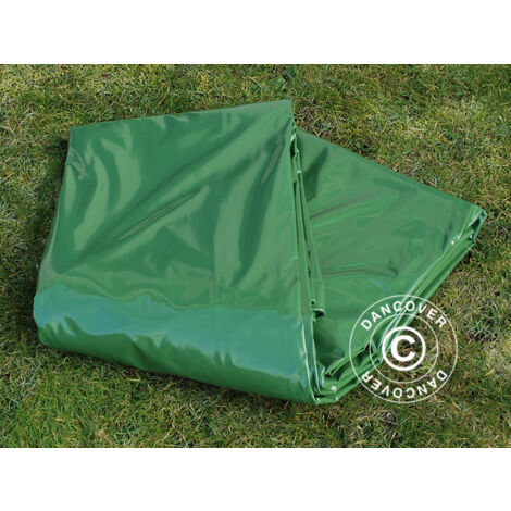 Lona Reforzada Verde De 1 X 1 M, 2 X 2 M, 3 X 3 M, 4 X 4 M, 5 X 5 M
