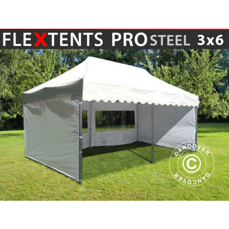 Carpa plegable Carpa Rapida FleXtents PRO Steel "Wave" 3x6m (1/5)