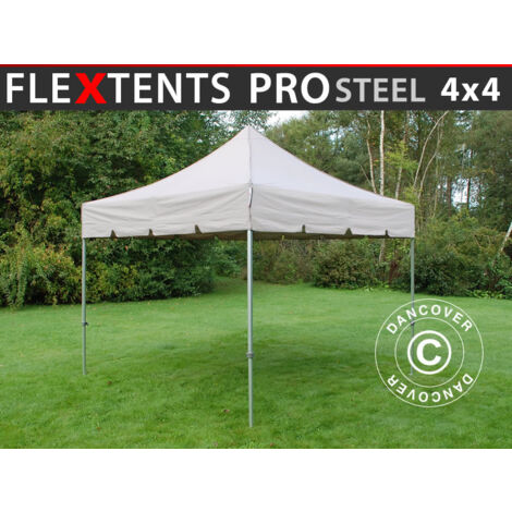Carpa plegable Carpa Rapida FleXtents PRO Steel "Peaked" 4x4m (1/5)