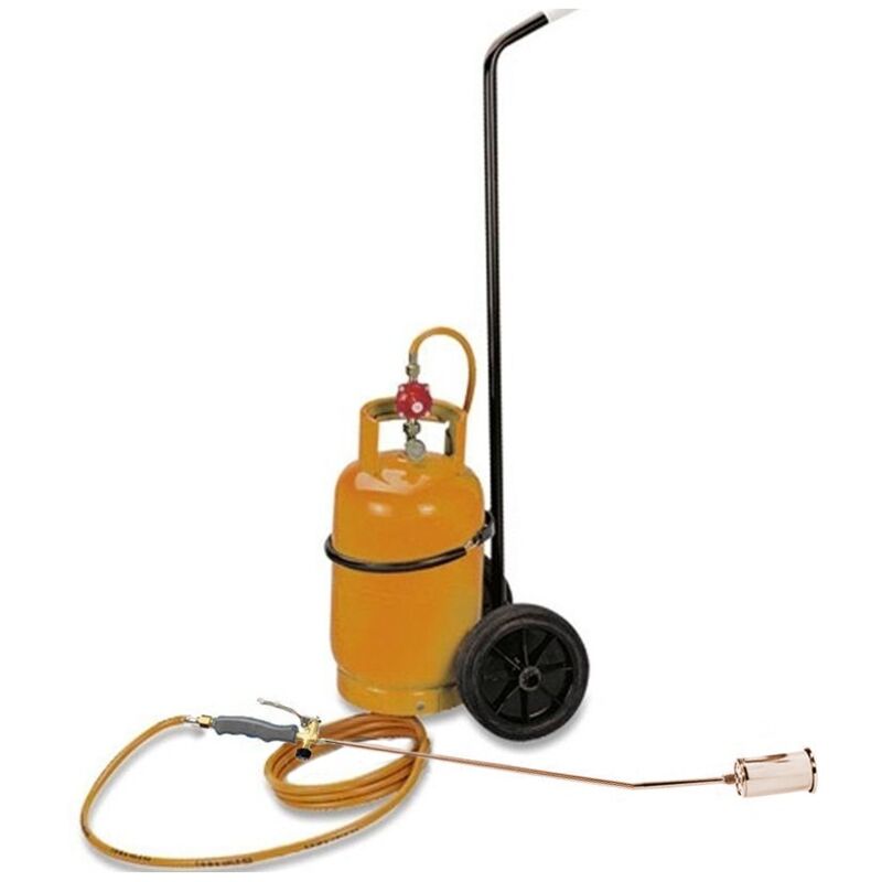 Brûleur à Gaz Désherbant 58KW – Longueur 5m (90cm) – Pour Toiture, Allumage – Neuf – Marque Magnum