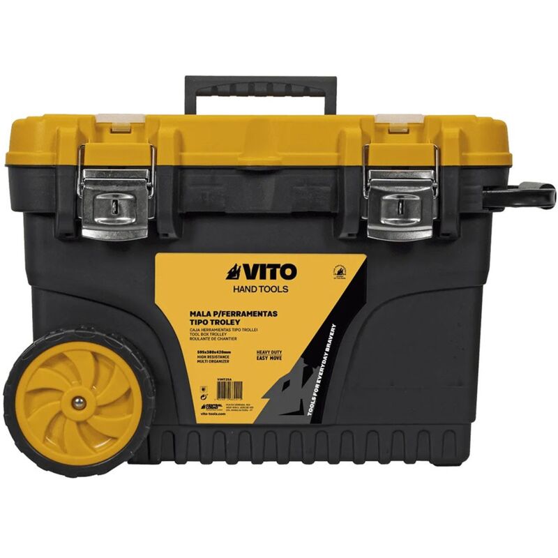 Caisse à outils Vito Pro-Power Boite à outils 16 410 x 209 x 195 mm Caisse  à outils multi-rangement haute résistance