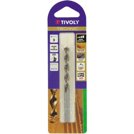 Foret Métal 2,5mm Cobalt TIVOLY - Perçage Précis Des Aciers Et Inox !