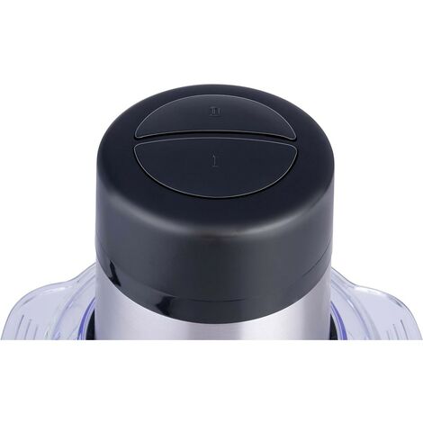 Hachoir électrique 300W Mini mixeur 2 vitesses Bol 500 ml ALPINA