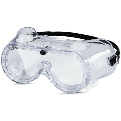 Lunettes de protection Anti buée Polycarbonate Ventilation indirecte Bande réglable VITO (1/4)