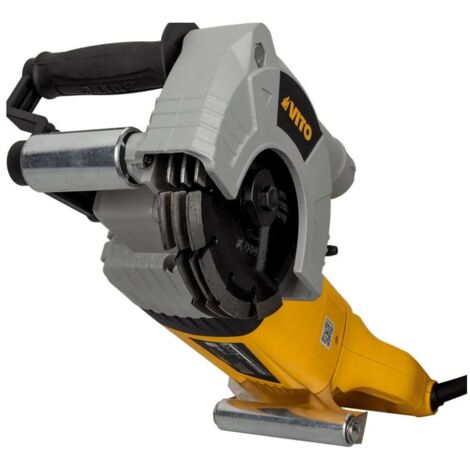 Vito – Rainureuse à béton murale 2400W – 3 disques Ø150 mm – Profondeur de coupe max 28 mm – Pour béton armé et maçonnerie (1/5)