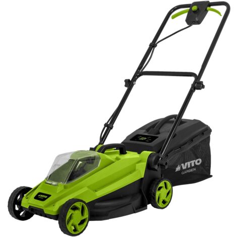Tondeuse à gazon sans fil 20V Largeur 32cm Bac 30L Vendu Sans Batterie ni chargeur VITO (1/5)