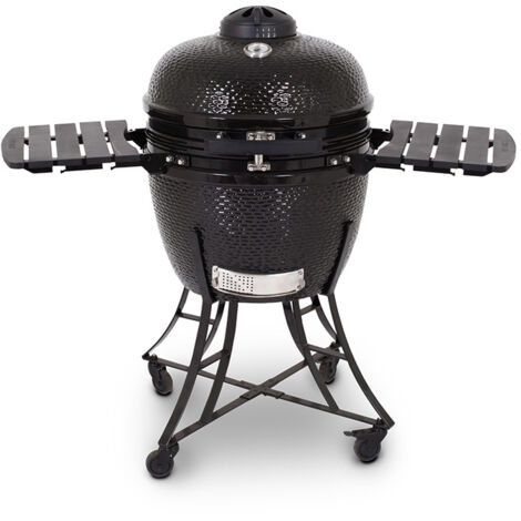Barbecue Kamado K24 – Surface de cuisson 4270 cm² – Température jusqu'à 370°C – 5 modes de cuisson – Structure céramique avec acier – Pitboss