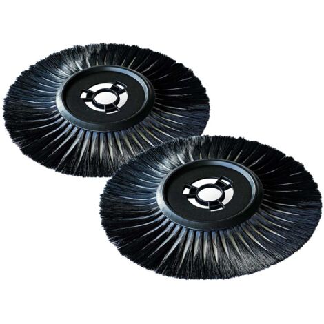 Lot de 2 Brosses latérales pour Balayeuse manuelle INTEC - Nettoyage Optimal et Durable (1/5)