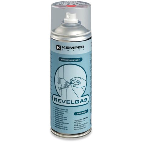 Détecteur de Fuites de gaz Aérosol 400ml détection facile et rapide des fuites de gaz KEMPER (1/4)