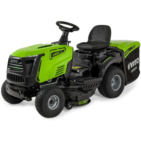 Vito – Tracteur tondeuse thermique autoportée 10.5 CV – Transmission hydrostatique – Largeur de coupe 86 cm – Bac de ramassage 245 L