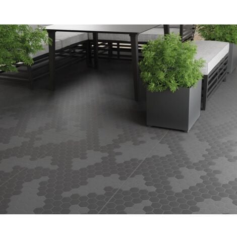 Dalle de sol Clipsable 116 x 76 x 3 cm Rectangulaire Polypropylène Revêtement de Sol Modulable Intérieur / Extérieur Art Plast
