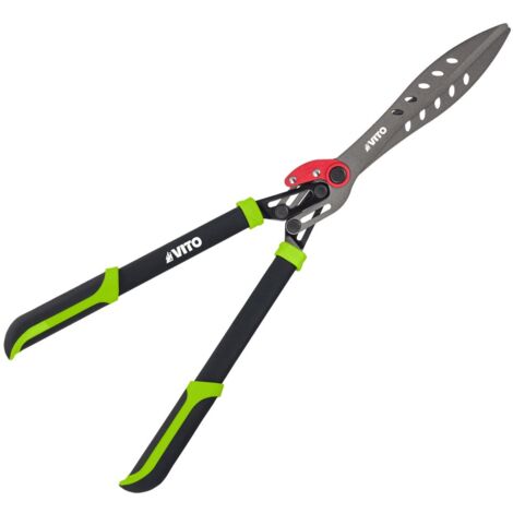 Cisaille de jardin avec levier Démultiplicateur Lame 27.5cm – Sécateur Jardin Coupe Arbustes, Haies, Branches VITO