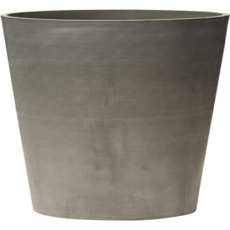 Pot de Fleur Gris 70L Ø50cm H47cm - Jardinière Extérieure Balcon Terrasse Jardin ARTPLAST (1/5)