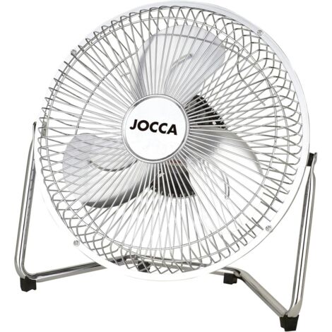 Ventilateur de Table 20W Compact Inclinable - Ventilateur portable 2 Vitesses - Débit d'Air Puissant & Faible Consommation Jocca (1/5)