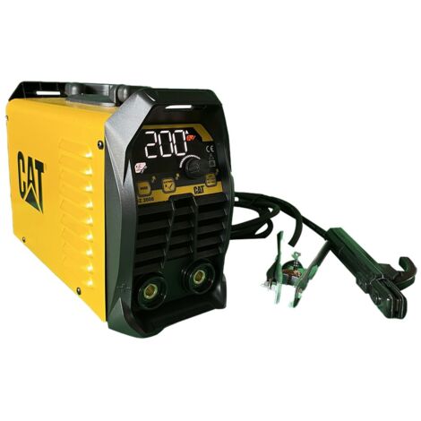 Poste à souder Inverter MMA 200A Ecran Numérique Electrodes Ø1.6 - 5.0mm Acier Inox Fonte Réglage automatique intelligent CAT (1/5)