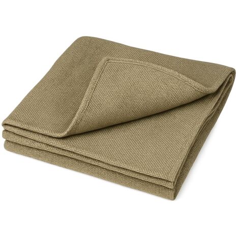 Bâche soudure 1,8 x 2m - Couverture anti‑feu M0 1300 °C - Toile anti‑chaleur fibre de silicate avec induction vermiculite WELTEK (1/5)