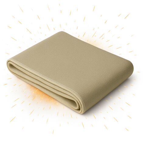 Bâche soudure anti-feu 1x1m - Protection Thermique 550 °C - Fibre de verre Couverture de soudage M0 (1/5)