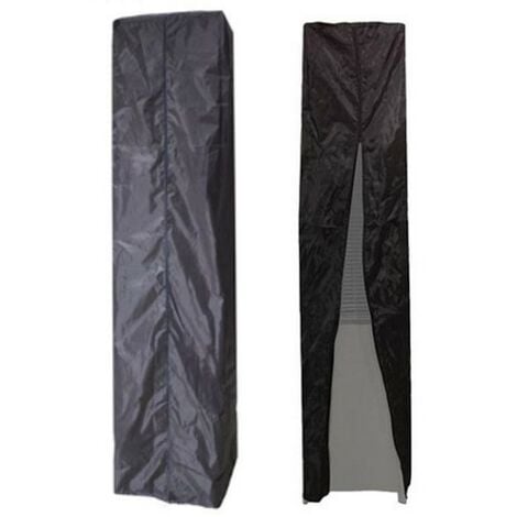 Housse Parasol chauffant Pyramide Protection étanche Polyester ZIP Intégral 227x46cm bas 56cm