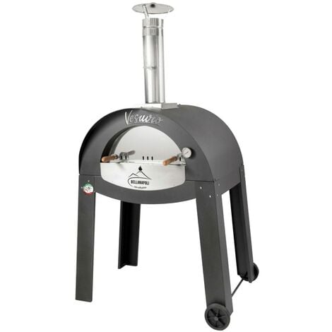 Four à Bois Professionnel Cuisson 4 pizzas - 400°C en 15mn Four à pizza VESUVIO BellaNapoli