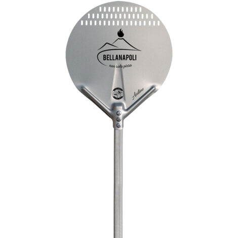 Pelle à pizza Ronde Aluminium alimentaire Ø36cm Manche 65 à 120 cm Qualité BellaNapoli (1/4)