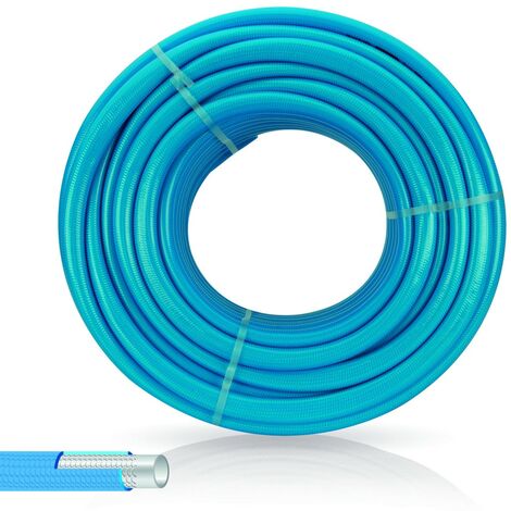 Tuyau D'arrosage Renforcé 25 Mm Antivrille 20 M - 4 Couches, Anti-UV, Sans Phtalates, Garanti 15 Ans