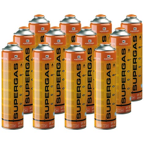 Lot De 3 Cartouches De Gaz Kemper 230g - Mélange Propane/butane - Filetage 7/16″ EN417