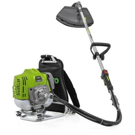Vito – Débroussailleuse thermique 52cm³ – Moteur 2T 2.15 CV – Autonomie 1h30 – Coupe 25cm avec lame et fil nylon – Pour terrains accidentés