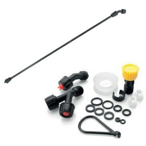 Vito – Kit complet pulvérisateur à batterie 16L – 18 pièces – Buses et lance pour produits corrosifs – Entretien et réparation