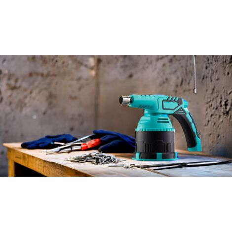 Lampe à Souder Gaz Alluamge Piezo 1200°C + 2 Cartouches De Gaz 190g Chalumeau Gaz Bricolage Plomberie Soudure 99428072