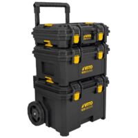 Boite à outils sur roues Servante mobile de 3 Caisses à outils Amovibles VITO