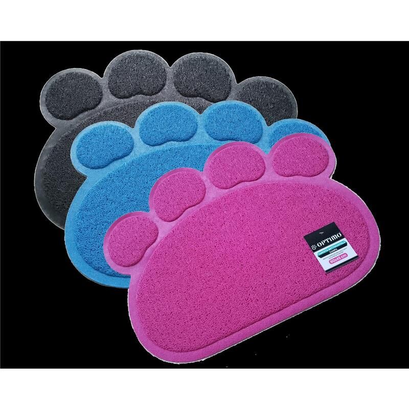 Tappetino Antiscivolo Per Ciotole Animali - 30x40 Cm Marrone, Assorbe Liquidi E Protegge Il Pavimento - Foto 4