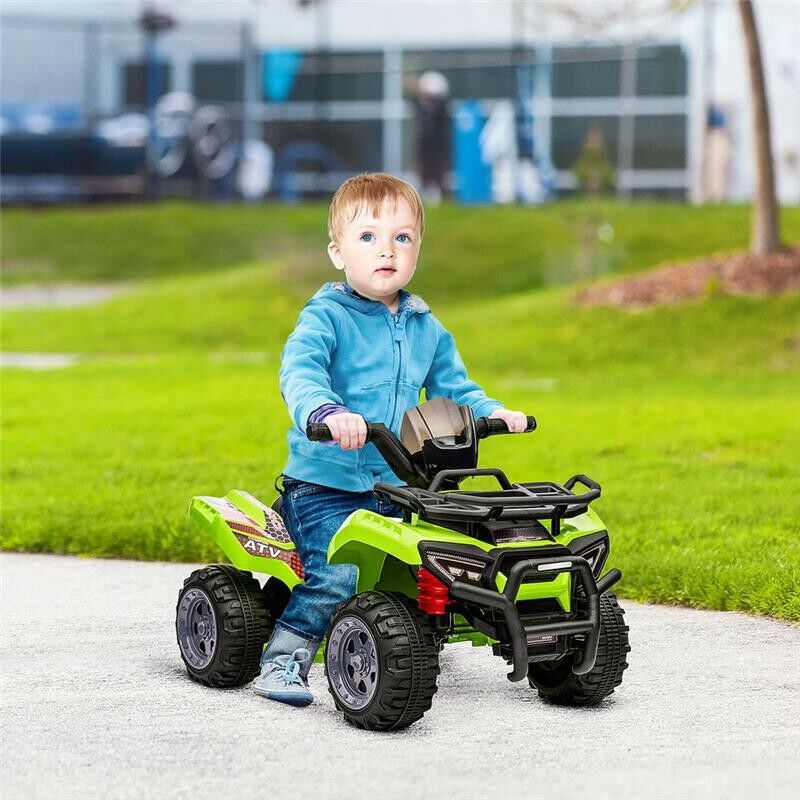 Il numero 1 del risparmio-QUAD PER BAMBINI ELETTRICO CON BATTERIA  RICARICABILE 6V VERDE