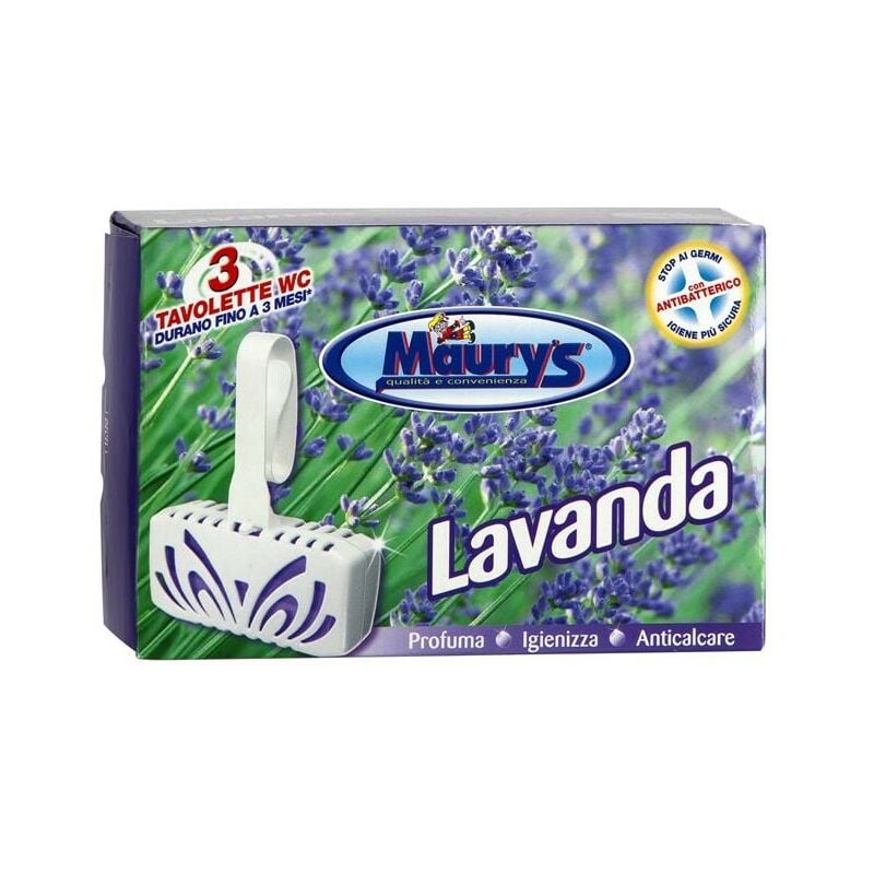 MAURY'S TAVOLETTA WC 3PZ LAVANDA