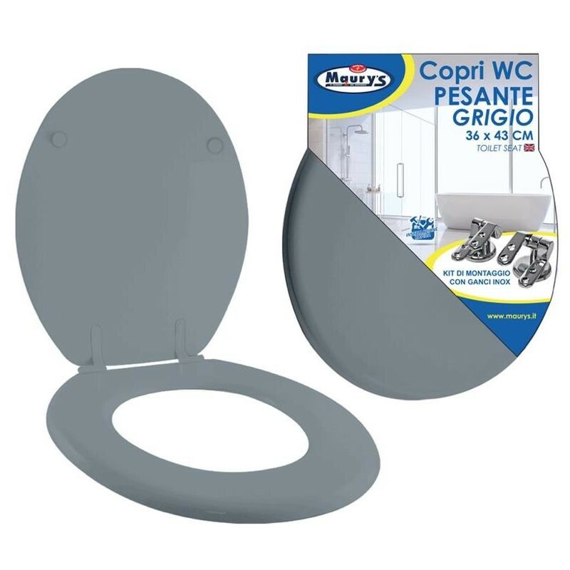 Sedile wc legno bianco per Dolomite vaso Zagara larghezza 36,6 cm cerniere  ottone cromo