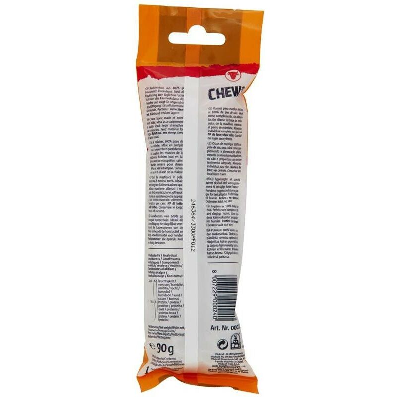 CHEW BONES 14 CM OSSO DA MASTICARE PRESSATO 90 GR