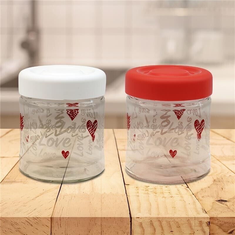 Tris barattoli contenitori porta sale zucchero caffè in blu per casa