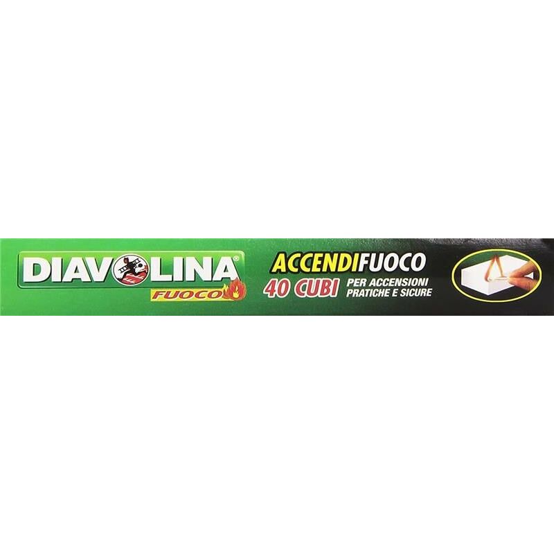 DIAVOLINA ACCENDIFUOCO CONFEZIONE 40 CUBI