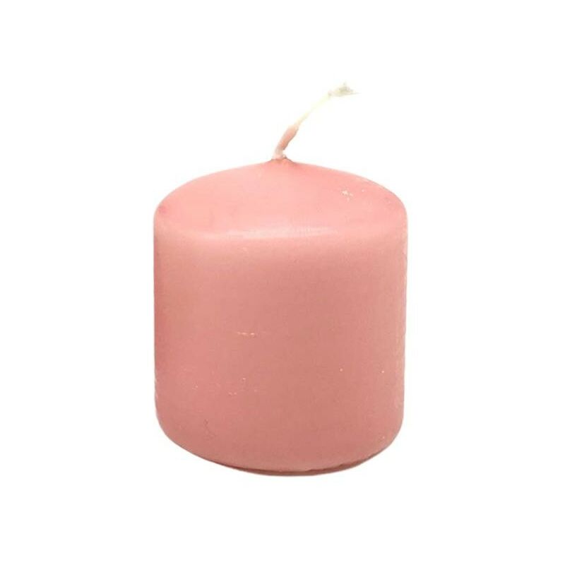 Candele colorate Candele a colonna Arancio Pesca 70×80mm  4pz-10617-234