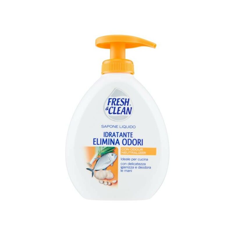 FRESH & CLEAN SAPONE LIQUIDO IDRATANTE ED ELIMINA ODORI 300ML